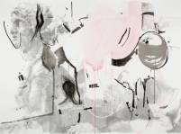 Grafit, Tusche, Buntstift, Aquarell auf Papier | 2016 | 104 x 141 cm
