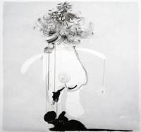 TEDDY | Grafit, Tusche auf Papier | 2010 | 140 x 150 cm